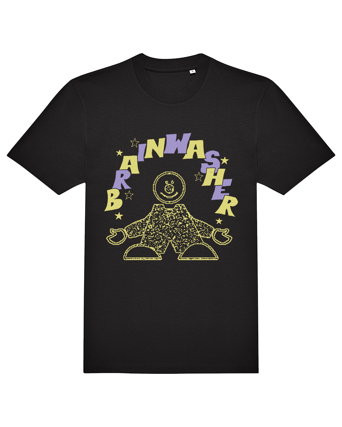 Brainwasher “Happy” Tee – OGR | Orange Gorilla Records